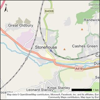 Figure 1 - AOI Map OSM